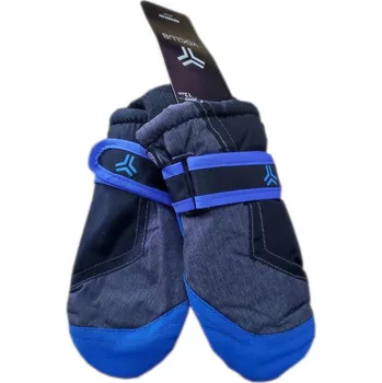 Rukavice Yoclub Chlapecké zimní palcové rukavice Yo - REN-0291C Barva: Modrá, Velikost: 14cm