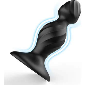 Anální kolík Anální kolík s texturou a přísavkou S-Hande Dru