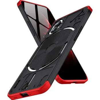 Pouzdro na tablet VSECHNONAMOBIL 60293 360° Ochranný kryt Nothing Phone 1 černo-červený