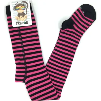 Bambusové punčocháče TREPON BOPIK růžové 98-104