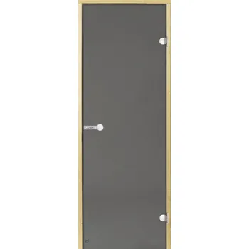 Dveře do sauny HARVIA 8x21, šedé, 790x2090 mm, olše