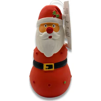 Hračka pro psa Pískací gumový Santa - 14 cm