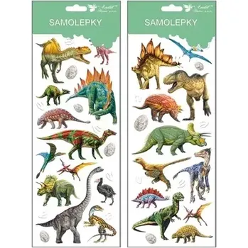 samolepka Samolepky dinosauři 30x12 cm
