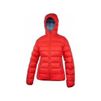 Dámská casual bunda WARMPEACE TACOMA LADY hibiscus/majolica blue L; Červená bunda + DÁREK DLE VÝBĚRU!