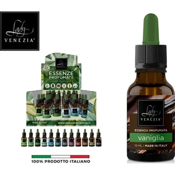 Aroma difuzér Lady VENEZIA Essentia oil 15ml VANIGLIA•VANILKA