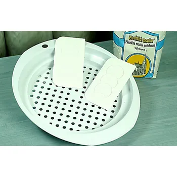 Kuchyňský nůž Síto na noky + stěrky česneku 1198 - Zdeněk Čítek Reproplast Kladno