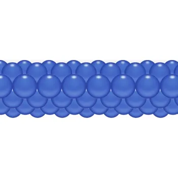 Balónek Balónková girlanda modrá 3 m balonky.cz b83022