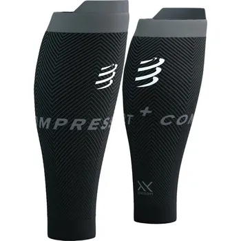 Běžecké oblečení Compressport R2 Oxygen Black/Steel Grey