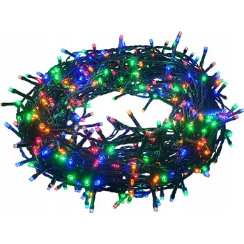 Vánoční dekorace Cortina Vánoční osvětlení světýlka řetěz 300LED venkovní barevné