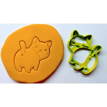 Kočičí štěstí vykrajovátko - Kočka#13 - kočičí fakáč - speciální edice (50% z ceny darujeme)