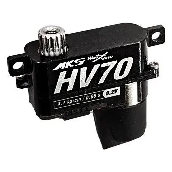 RC model letadla HV70 (0.06s/60°, 3.1kg.cm)