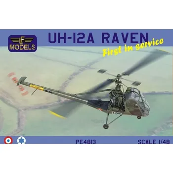 Plastikový model LF model 1/48 UH-12A Raven First in service (4x camo)