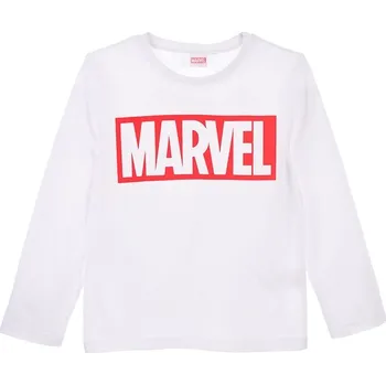 Chlapecké tričko Marvel bílé chlapecké tričko Velikost: 128