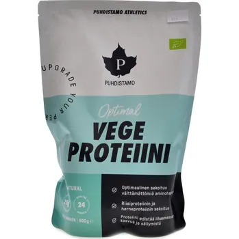Protein Puhdistamo Optimal Vegan Protein BIO 600g - čokoláda