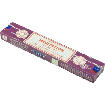 Vonná tyčinka Vonné tyčinky Satya Meditation Krabička 15 g