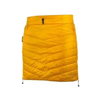 Dámská sukně WARMPEACE SHEE nugget gold/shale L; Žlutá sukně + DÁREK DLE VÝBĚRU!