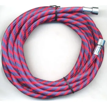 Červená hadice BD-24 přípojná 3,0m šroubení G1/8 - G1/8 (Fengda)