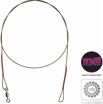 Lanko na dravce Delphin Bomb, 60 cm, 14 kg, 2 ks s obratlíkem