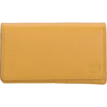 Peněženka Dámská kožená peněženka Double-D 02C301 žlutá | Cooltovka.cz