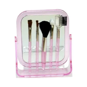 Kosmetické zrcátko ZAZIE Sada kosmet. štětečků 5ks + zrcátko 879