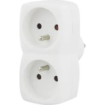 Elektrická zásuvka Zásuvka Rozbočovací 2 X