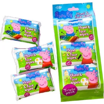 Hygienický ubrousek PEPPA PIG JELLYWORKS Ubrousky vlhčené 3x10ks