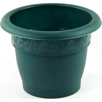 Květináč Květináč MUŠKÁT ¤14cm tmavě zelená