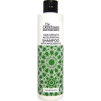 Šampon Hristina Dr. Derehsan přírodní šampon na podporu růstu vlasů s avokádovým olejem 250 ml
