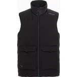PORSCHE DESIGN Padded vest Vyteplená oboustranná vesta černá (2 v 1: stylová, teplá, oboustranná vesta od Porsche Design s udržitelnou tkaninou First Mile®.)
