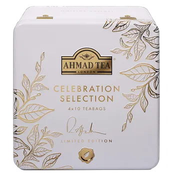 Čaj Ahmad Tea Celebration Selection plechová dóza 40 sáčků