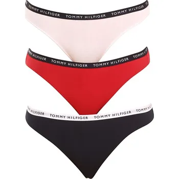 Kalhotky 3PACK dámské kalhotky Tommy Hilfiger vícebarevné (UW0UW02828 0WS) S