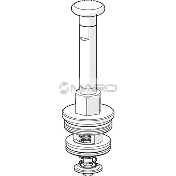 Oras Náhradní díl Přepínač pro vanovou/sprchovou podomítkovou baterii, 209970