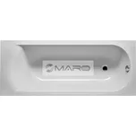 Riho Miami Vana akrylátová 180 x 80 cm, bílá, bez nohou, B061001005