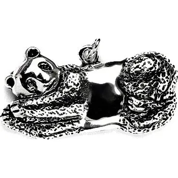 Přívěsek Stříbrný přívěsek panda - P962 (Stříbrný medvídek panda)