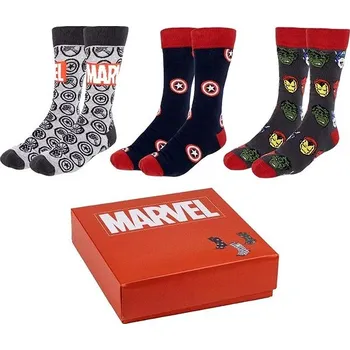 Pánské ponožky Cerdá Sada ponožek 290000 3 páry Marvel