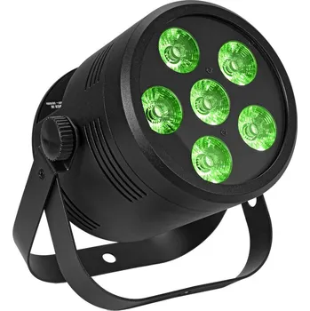 Eurolite LED Silent PAR reflektor 6 QCL floor, černý