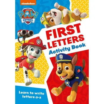 Cizojazyčná kniha PAW Patrol First Letters Activity Book (EN)