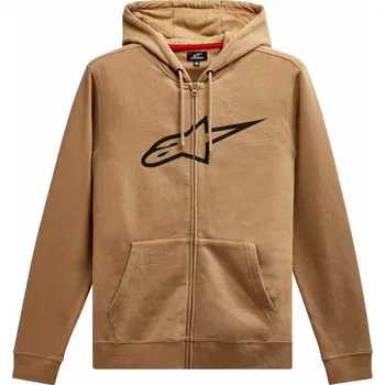 Pánská mikina Mikina - ALPINESTARS Ageless II Fleece Zip - Sand / Black M