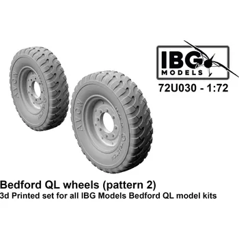Plastikový model IBG 1/72 Bedford QL - wheels (pattern 2)