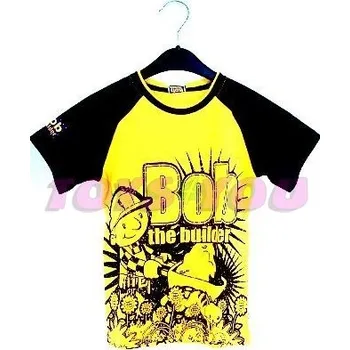 Pánské tričko Tričko 659A krátký rukáv žluté - Bořek Stavitel (vel.104_110)