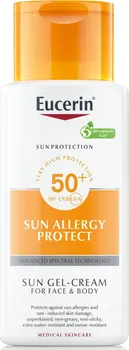 Přípravek na opalování Eucerin Sun Allergy Protect krémový gel proti sluneční alergii SPF 50 150 ml