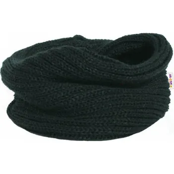 Nákrčník Pletený nákrčník/komínek Baby Nellys ® - černý, Velikost koj. oblečení univerzální