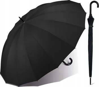 Deštník Happy Rain Essentials Golf 75/16 RH černý