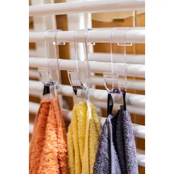 Radiátor Věšák na radiátor plast 4ks DUNYA