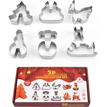 Vykrajovátko Cake Star Cake Star Sada vánočních vykrajovátek II (8 ks)