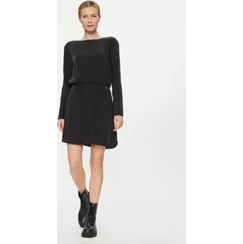 Dámské oblečení Calvin Klein Jeans Koktejlové šaty Open Back Dress J20J222534 Černá Regular Fit M