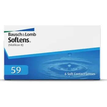 Kontaktní čočky Soflens 59 měsíční kontaktní čočky, síla -00,75, 6 ks/1 bal