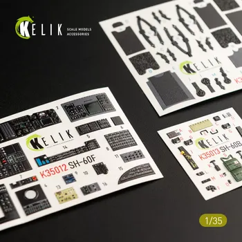 Plastikový model Reskit 1/35 SH-60F Ocean Hawk interior 3D (KITTYH)