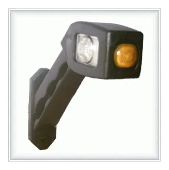 Přídavný světlomet Poziční světlo - tykadlo, LED 12/24V 4W, šikmé, dlouhé, levé 12087