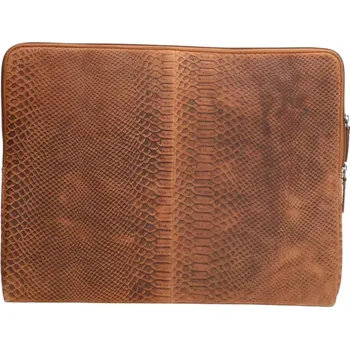 batoh na notebook Old West kožené pouzdro na notebook 17374 hnědé 15,6"